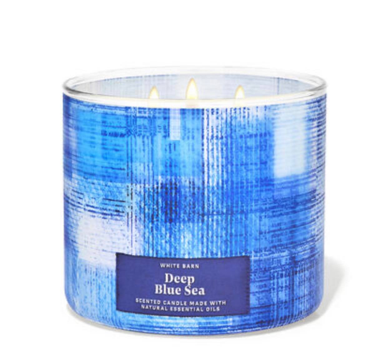 Deep Blue Sea Candle (3-wick Bath and Body works)